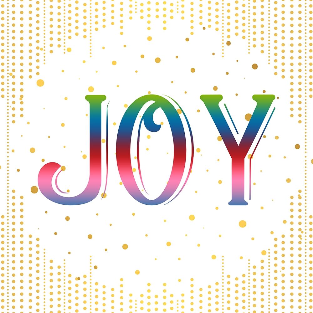 JOY Colorful art print by Ann Bailey for $57.95 CAD