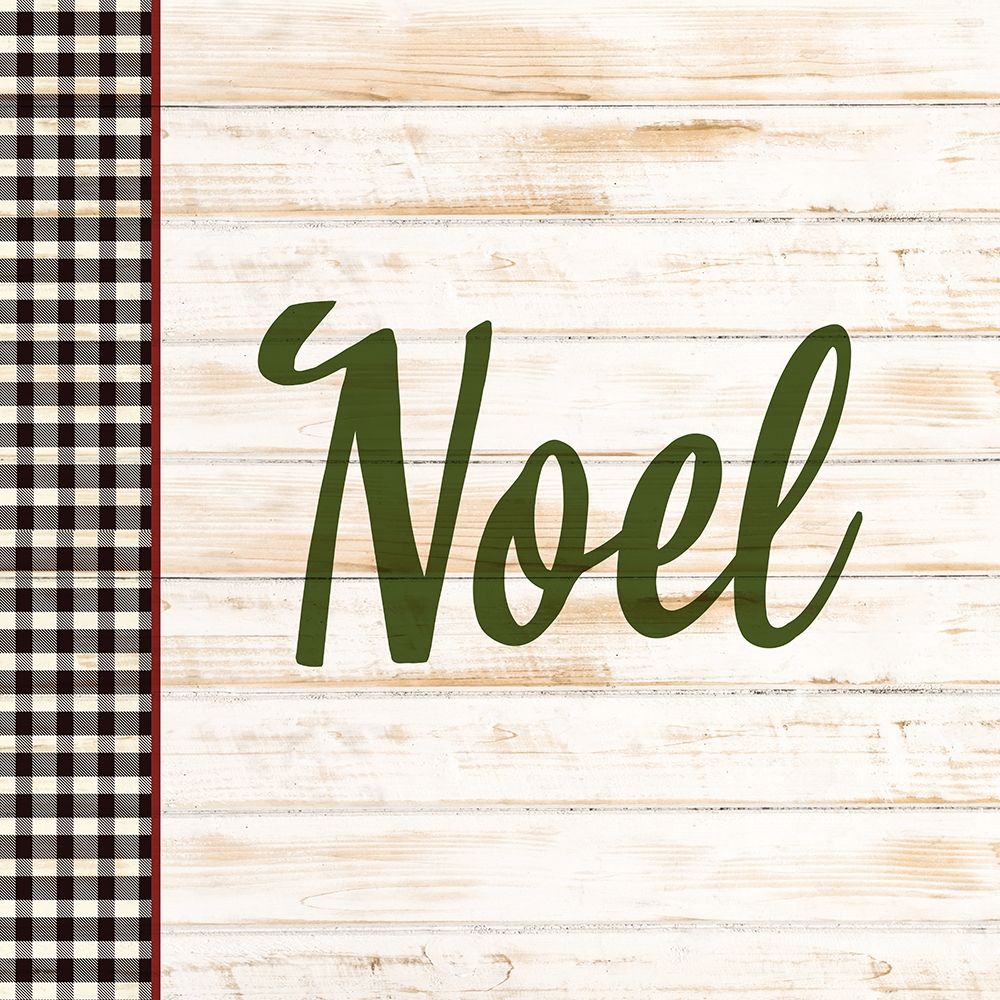 Noel Plaid art print by Ann Bailey for $57.95 CAD