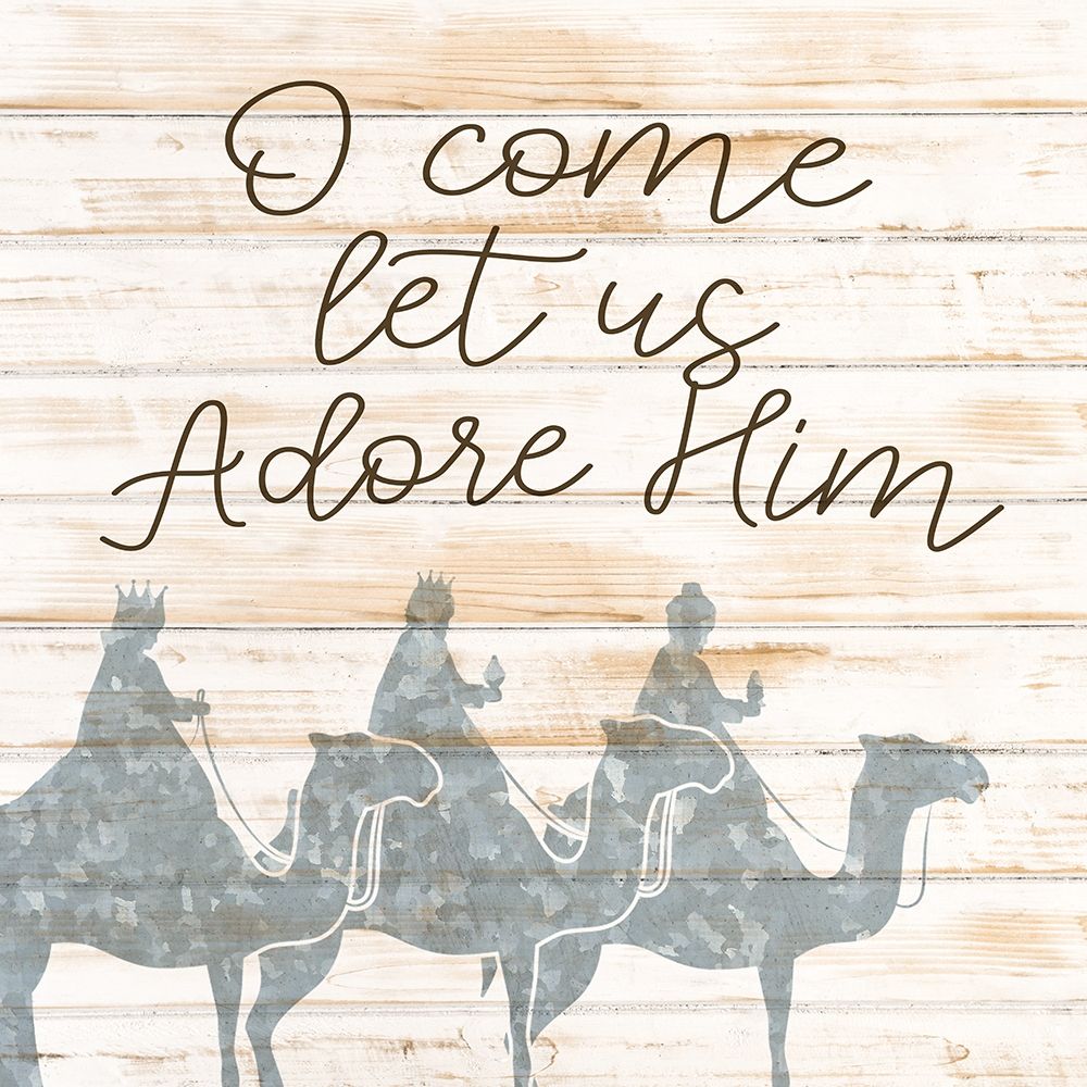 Wise Men Adore art print by Ann Bailey for $57.95 CAD