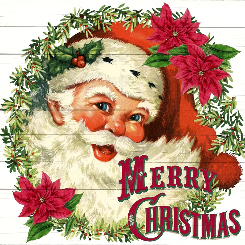 Santa Christmas art print by Ann Bailey for $57.95 CAD