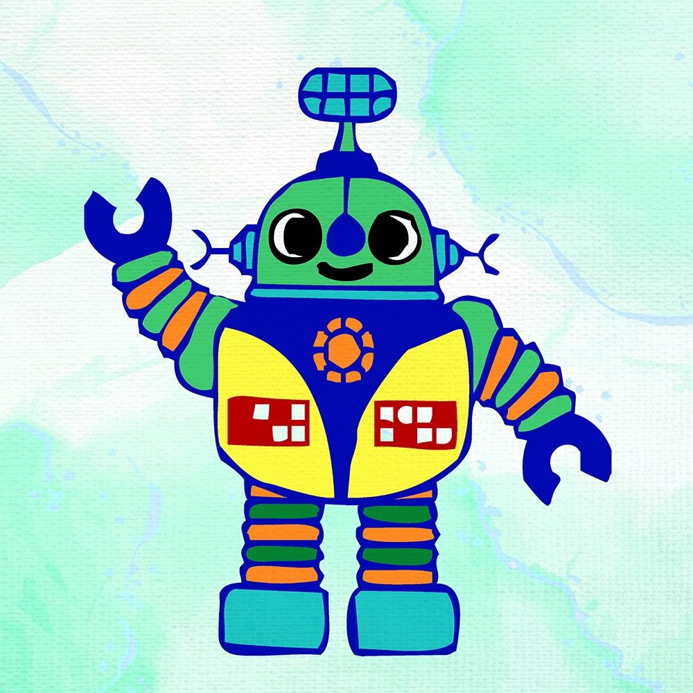 Robot 1 art print by Ann Bailey for $57.95 CAD