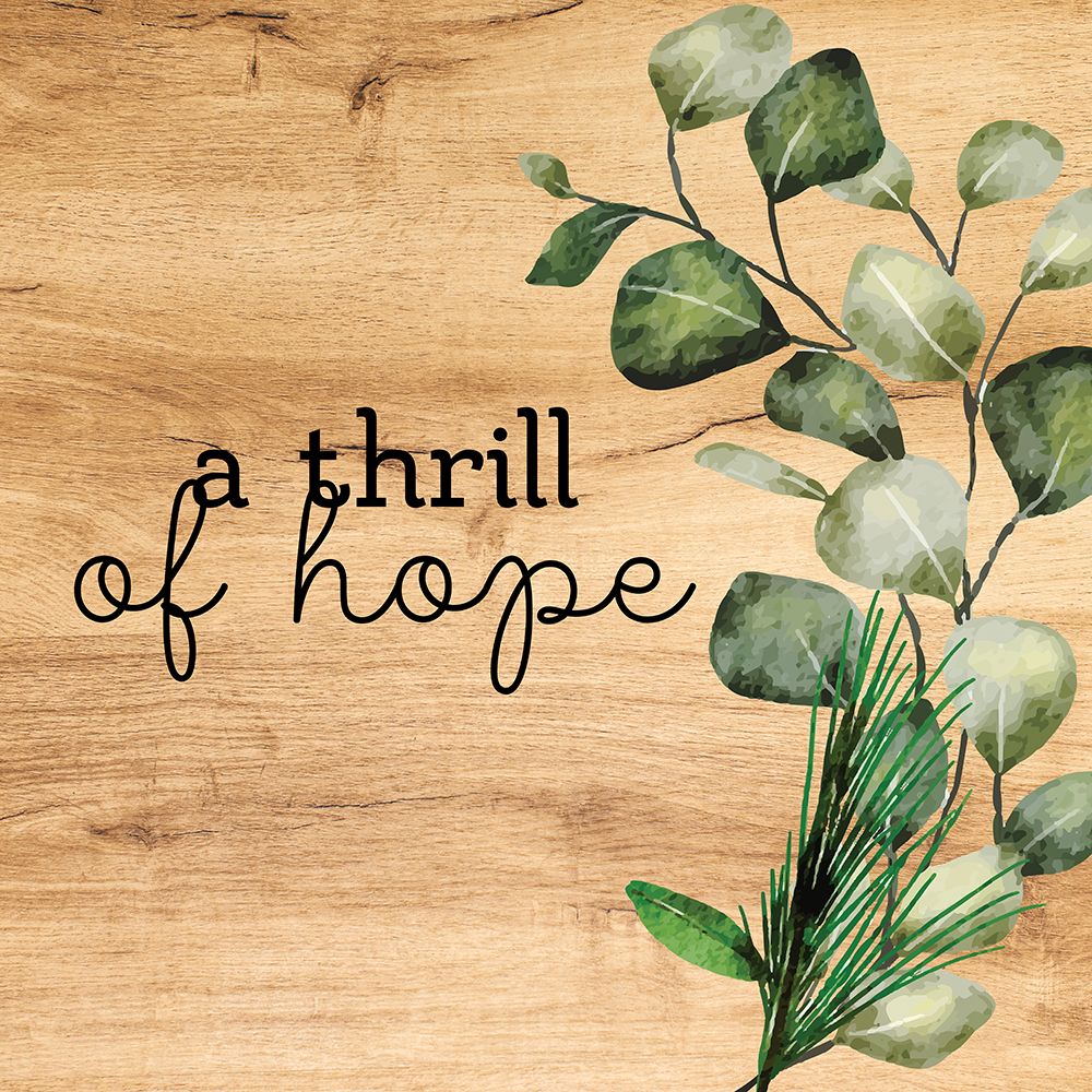 A Thrill of Hope art print by Ann Bailey for $57.95 CAD