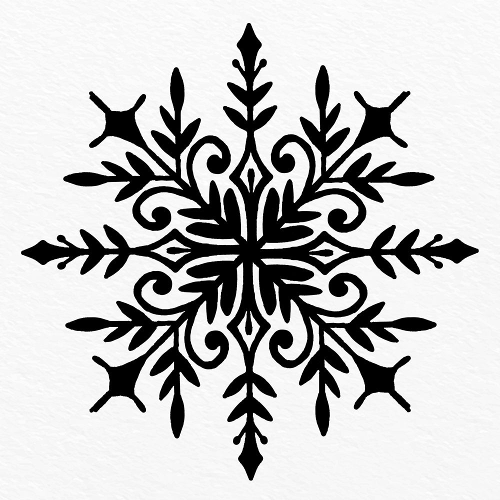 Snowflake 1 art print by Ann Bailey for $57.95 CAD