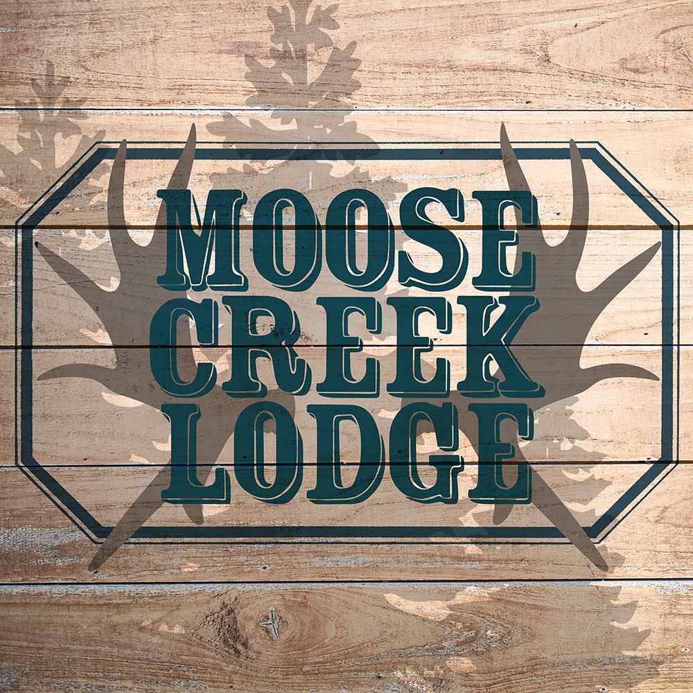 Moose Creek Lodge art print by Ann Bailey for $57.95 CAD