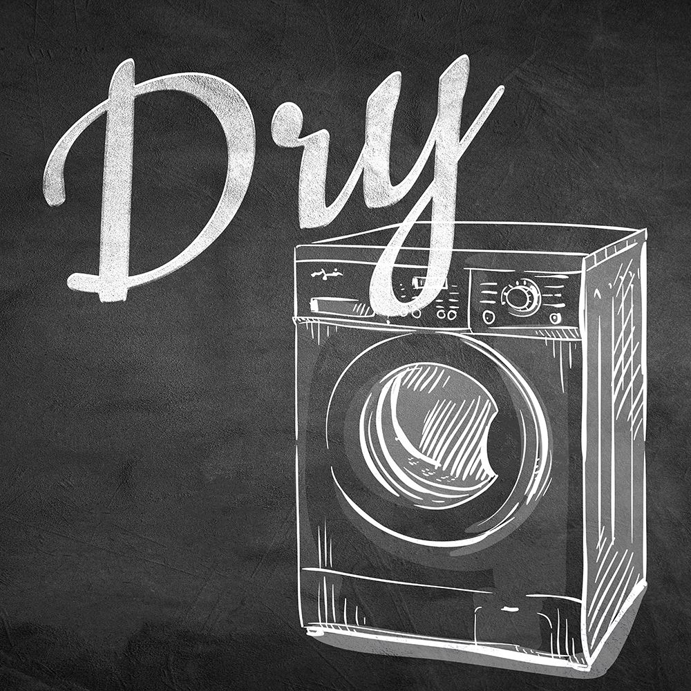 Laundry Chalkboard 2 art print by Ann Bailey for $57.95 CAD