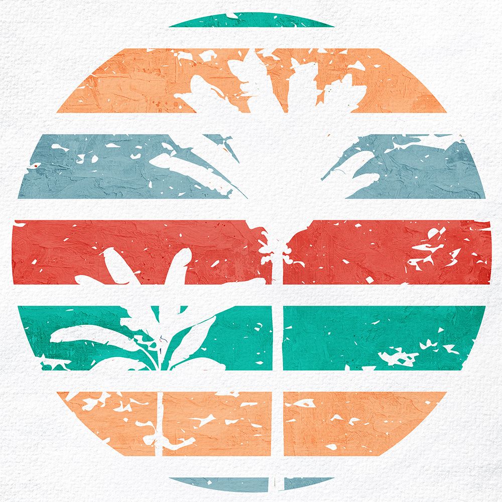Retro Palm 1 art print by Ann Bailey for $57.95 CAD