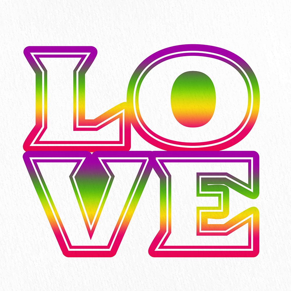 LOVE art print by Ann Bailey for $57.95 CAD