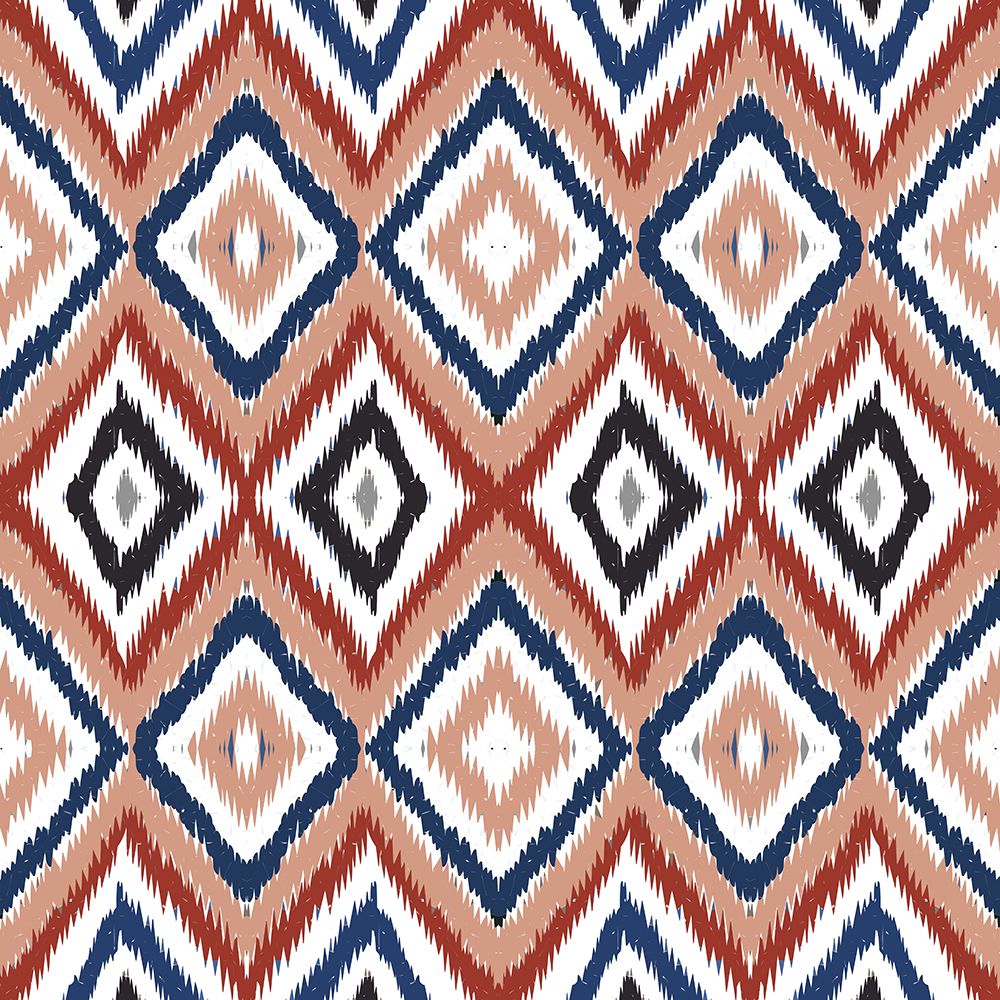Ikat Triangle art print by Ann Bailey for $57.95 CAD