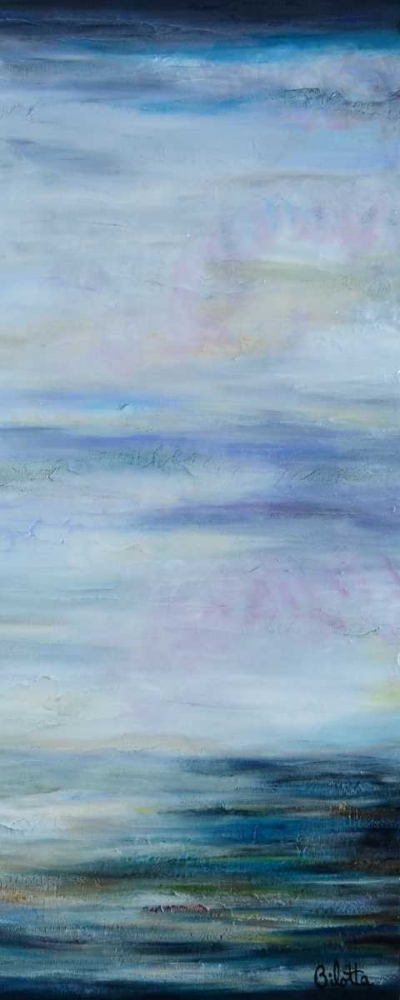 Narrow Waterscape 2 art print by Barbara Bilotta for $57.95 CAD