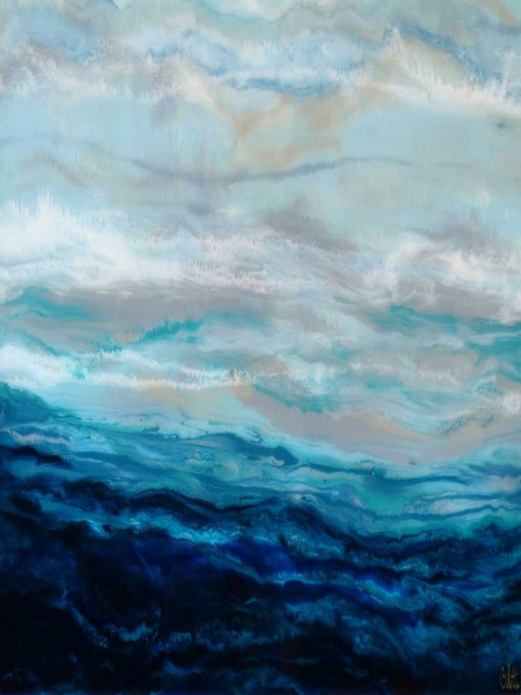 Waterfall I art print by Barbara Bilotta for $57.95 CAD