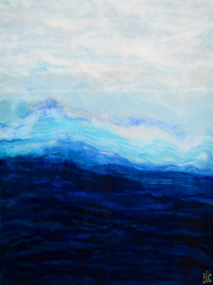 Waterfall IV art print by Barbara Bilotta for $57.95 CAD