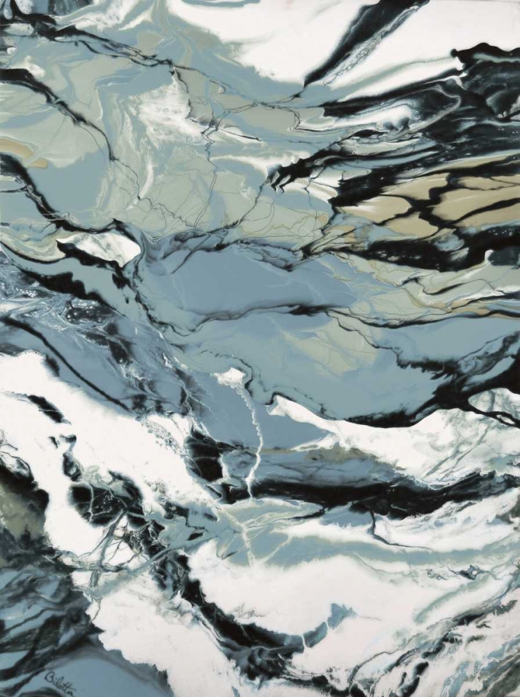 Lunar Currents art print by Barbara Bilotta for $57.95 CAD