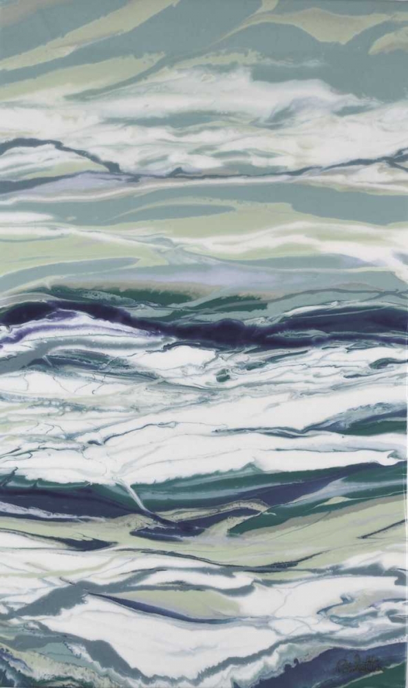 Ocean Blues art print by Barbara Bilotta for $57.95 CAD