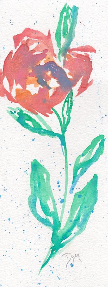 2019 Florals Peony I art print by Beverly Dyer for $57.95 CAD