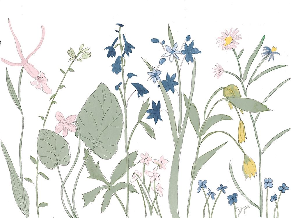 Spring Parade 1 art print by Beverly Dyer for $57.95 CAD