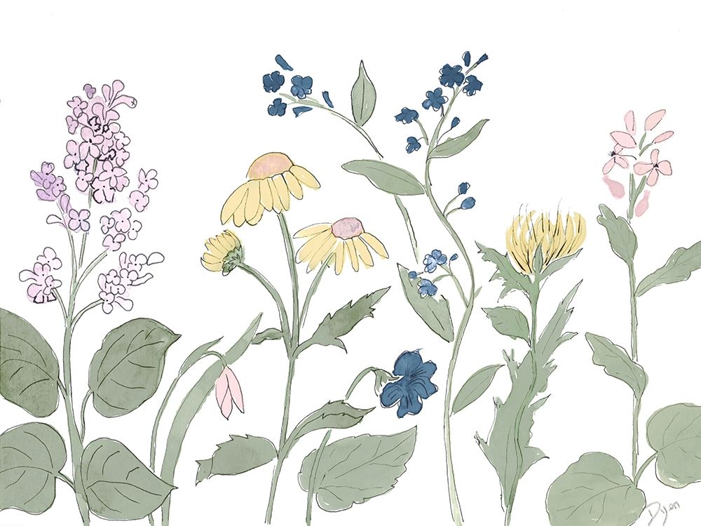 Spring Parade 2 art print by Beverly Dyer for $57.95 CAD