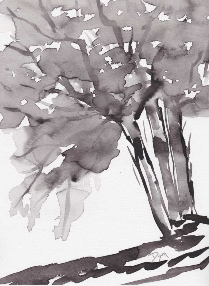 Noir Tree art print by Beverly Dyer for $57.95 CAD