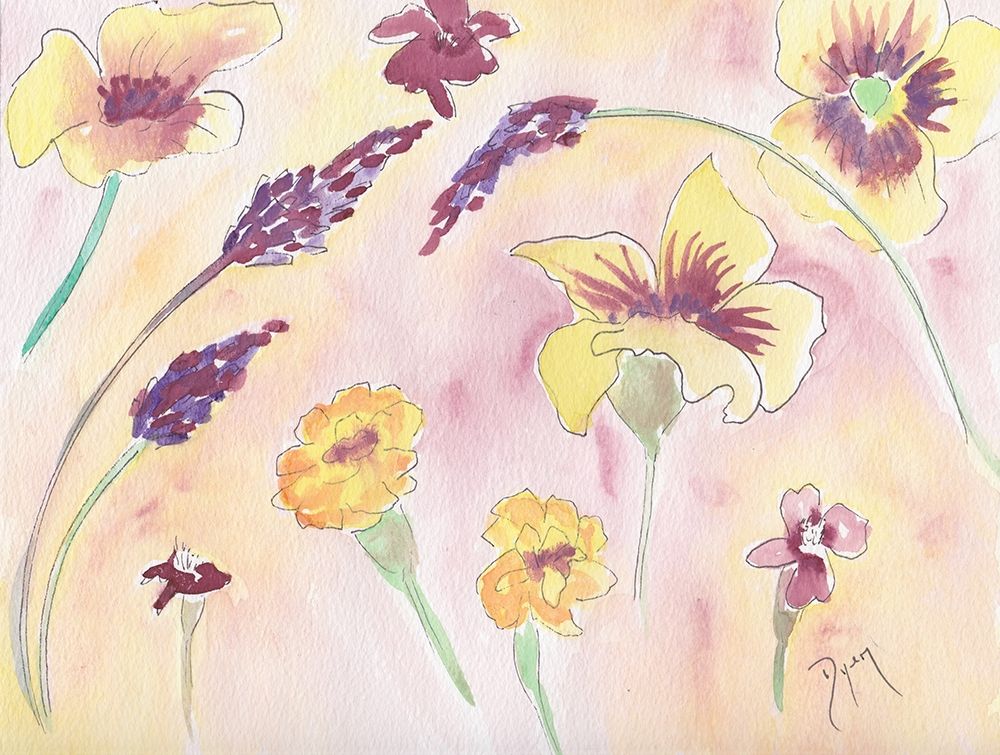 Graceful Blossoms art print by Beverly Dyer for $57.95 CAD