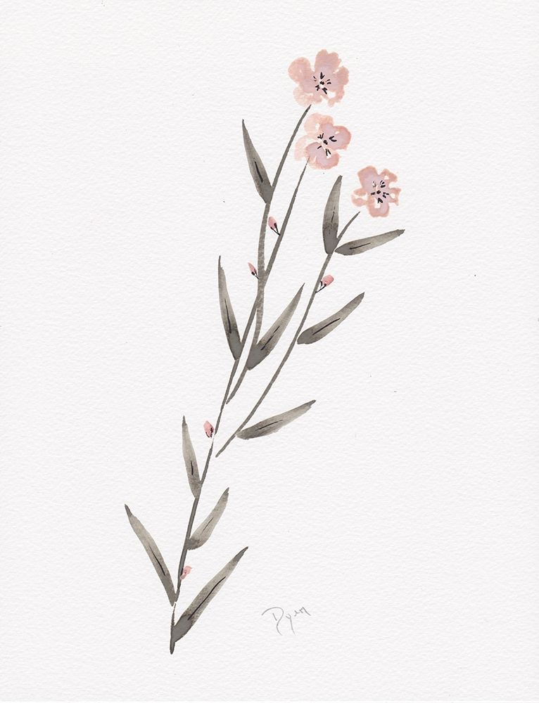Wildflower Organics III art print by Kimberly Allen for $57.95 CAD