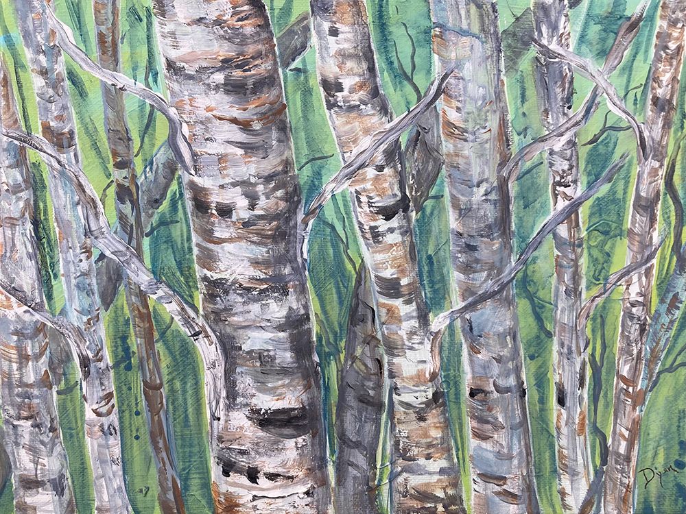 Trees Aspens art print by Beverly Dyer for $57.95 CAD