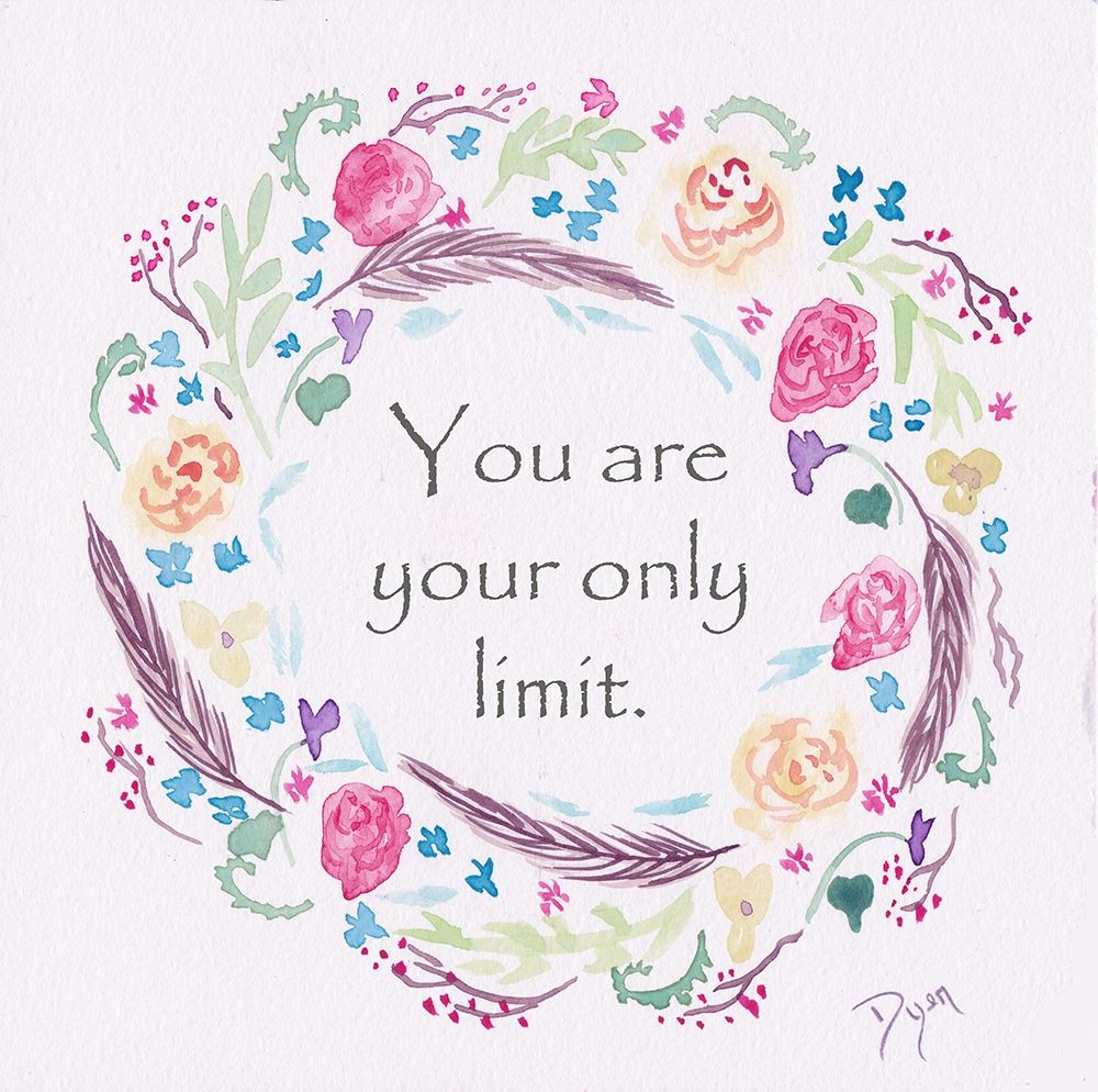 You Are Wreath art print by Beverly Dyer for $57.95 CAD