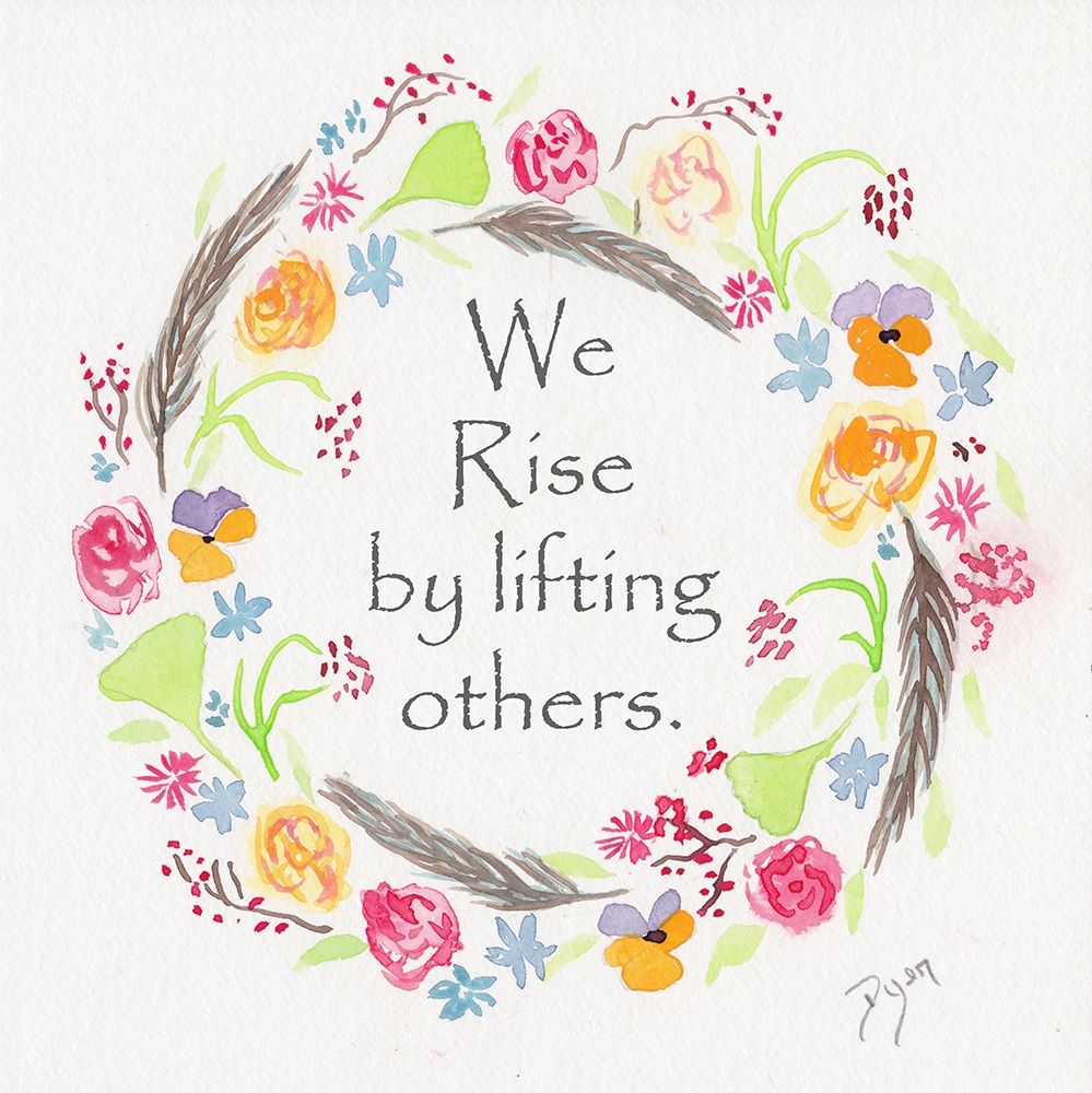 Rise Wreath art print by Beverly Dyer for $57.95 CAD