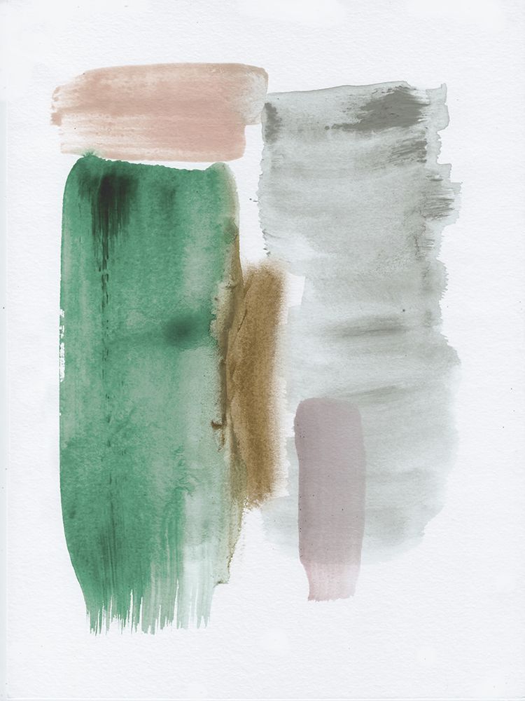 Strokes of Green 1 art print by Bea Dina for $57.95 CAD