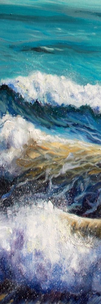 Ocean Rolls 1 art print by Boho Hue Studio for $57.95 CAD