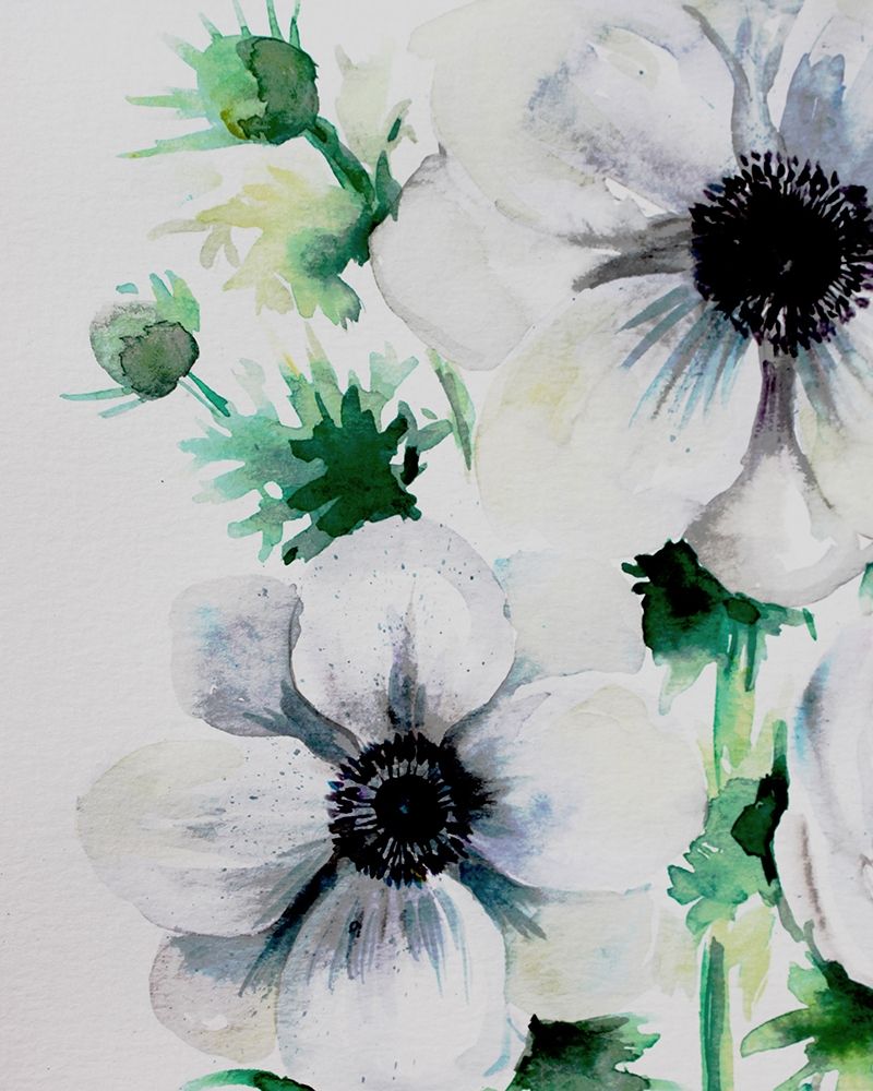 Ghost Blooms 1 art print by Boho Hue Studio for $57.95 CAD