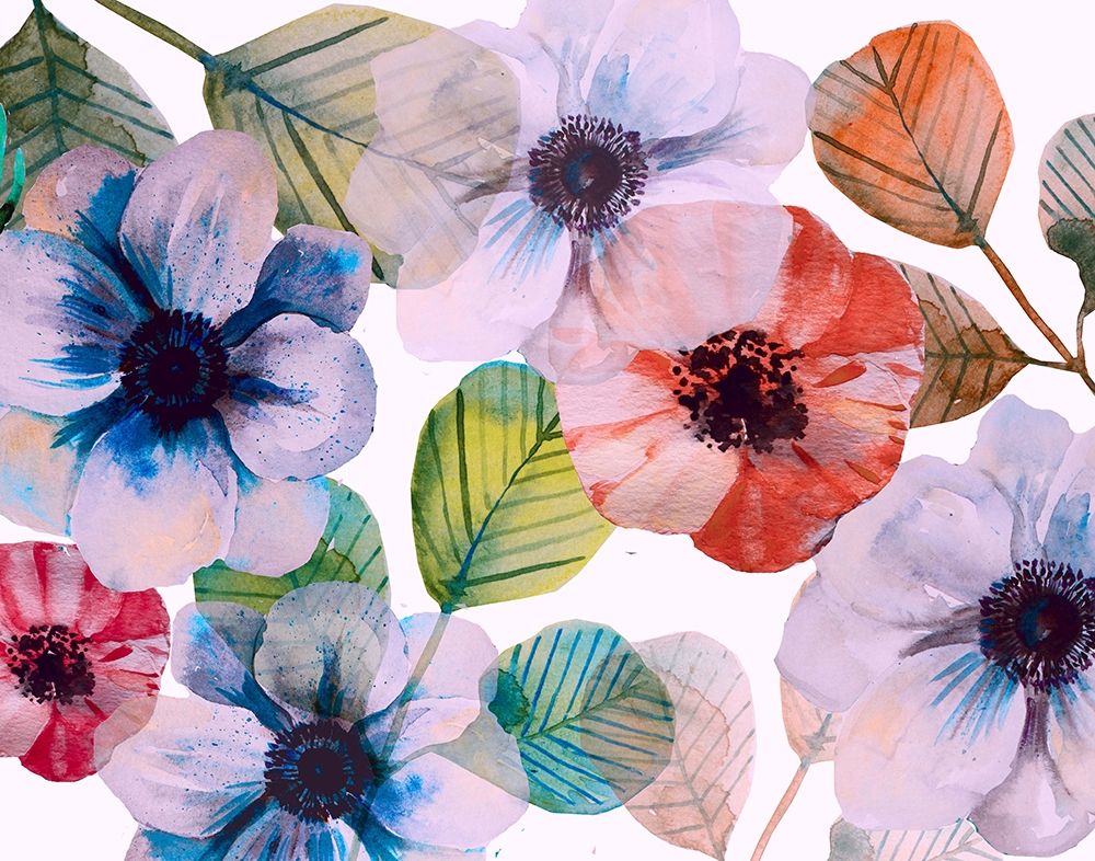 Flowerscape 1 art print by Boho Hue Studio for $57.95 CAD