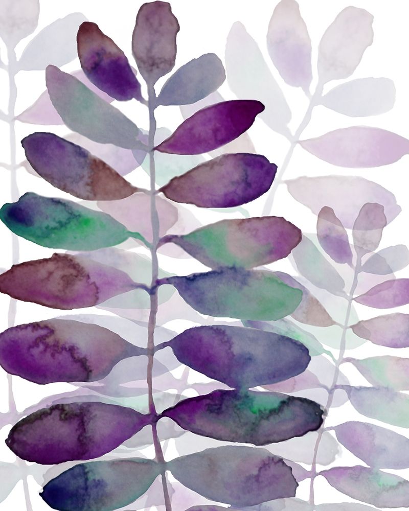Purple Petiole 1 art print by Boho Hue Studio for $57.95 CAD