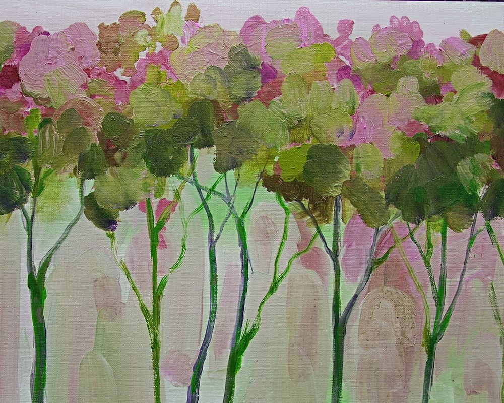 Periwinkle Trees art print by Boho Hue Studio for $57.95 CAD