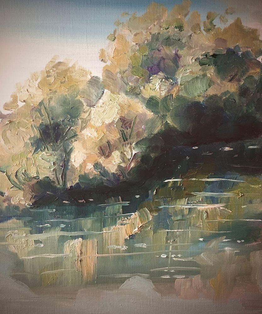 Landscape River Close-Up art print by Boho Hue Studio for $57.95 CAD