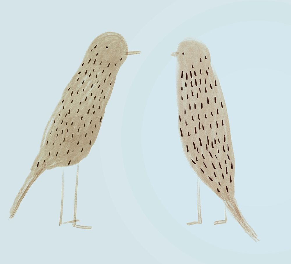 Birds II art print by Boho Hue Studio for $57.95 CAD