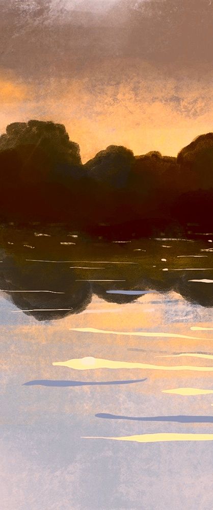 Landscape Aglow Panel 1 art print by Boho Hue Studio for $57.95 CAD