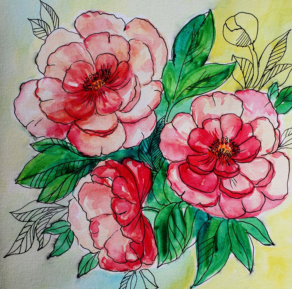Blossom Trio art print by Boho Hue Studio for $57.95 CAD