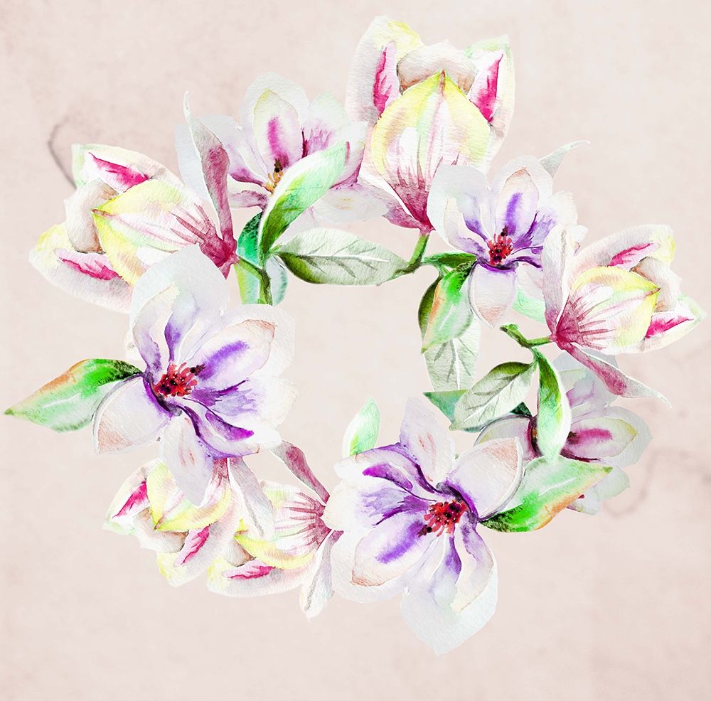 Flower Circle art print by Boho Hue Studio for $57.95 CAD