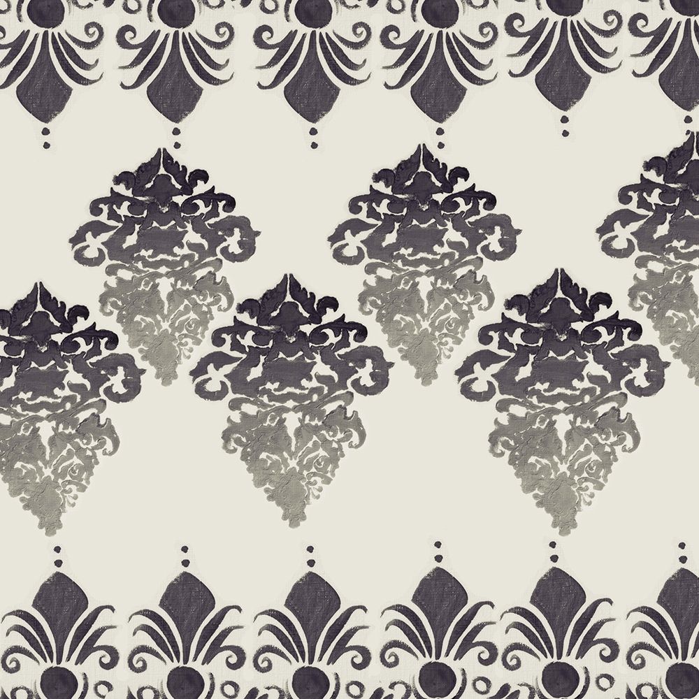 Blue Ombre Damask 4 art print by Boho Hue Studio for $57.95 CAD