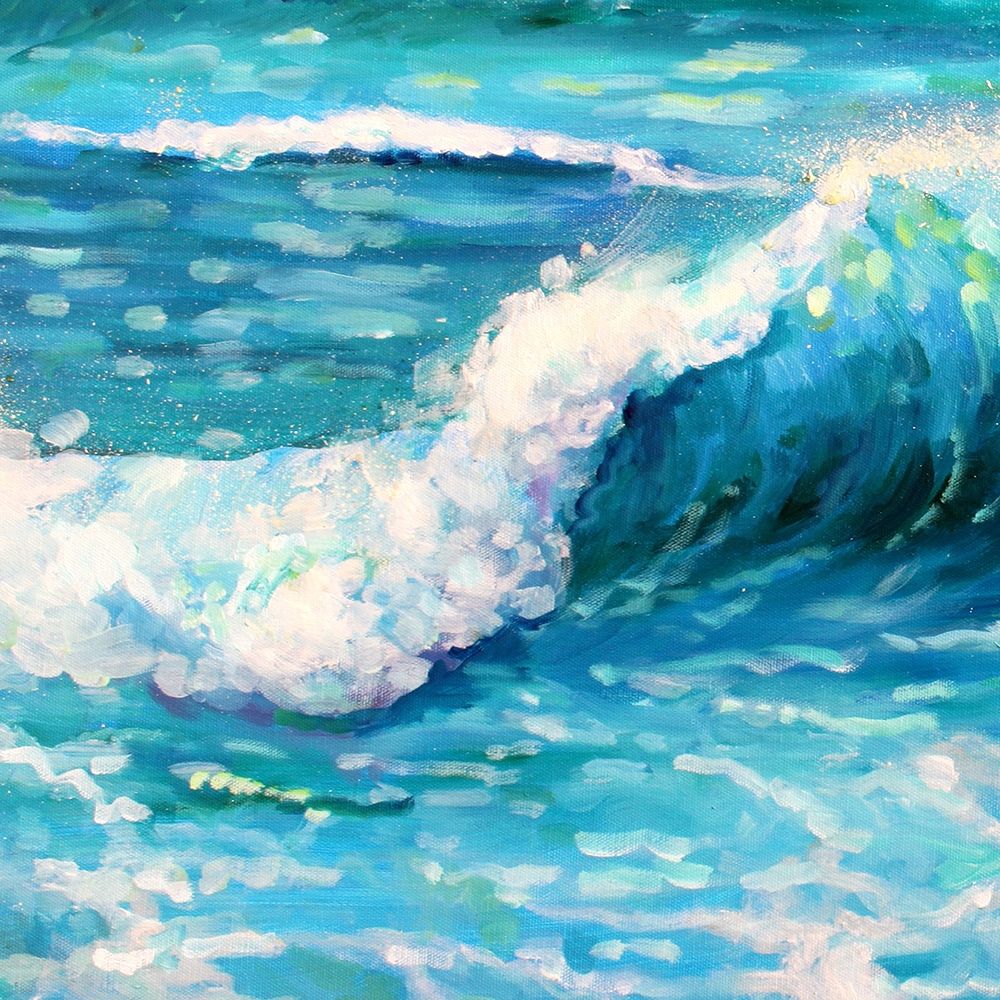 Sea Stroll art print by Boho Hue Studio for $57.95 CAD