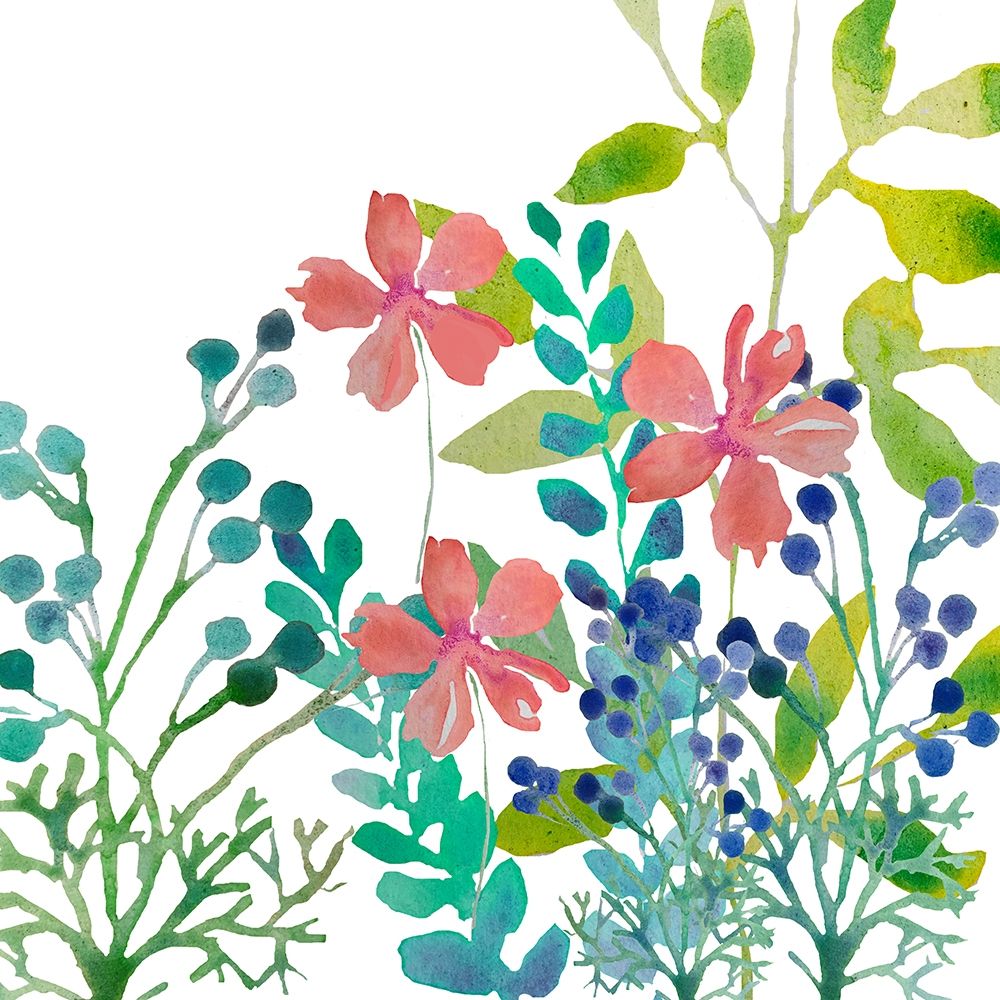 Flowers Square art print by Boho Hue Studio for $57.95 CAD