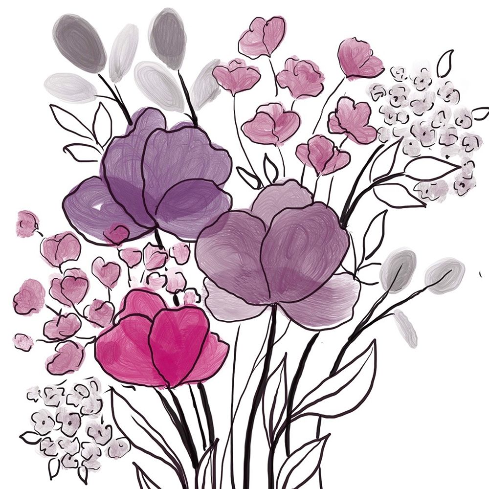 Pink Bouquet art print by Boho Hue Studio for $57.95 CAD
