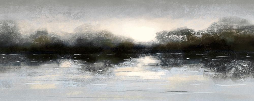 Blue Cast Lake art print by Boho Hue Studio for $57.95 CAD