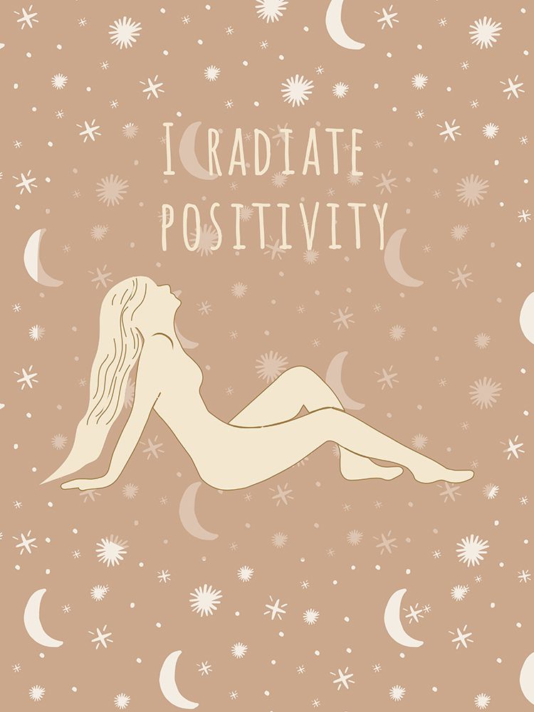 Radiate Positivity art print by Chen Alyesh for $57.95 CAD