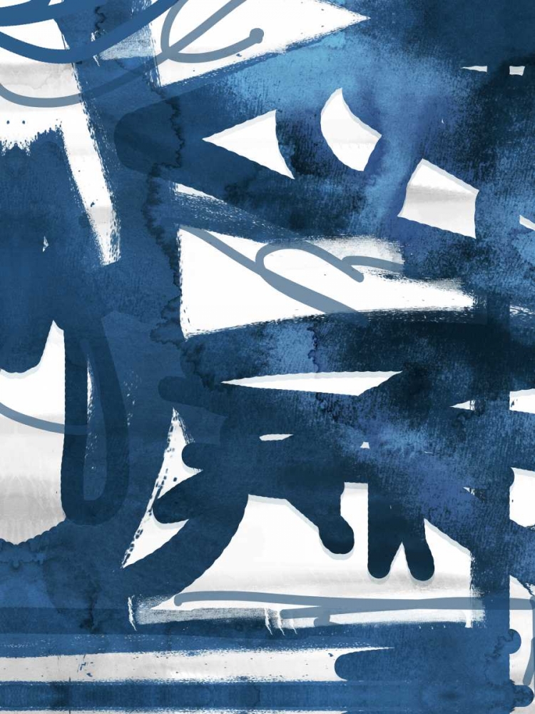 Indigo Graff 2 art print by Cynthia Alvarez for $57.95 CAD