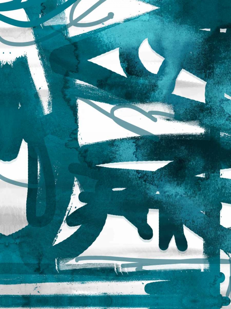 Blue Cynthia 2 art print by Cynthia Alvarez for $57.95 CAD