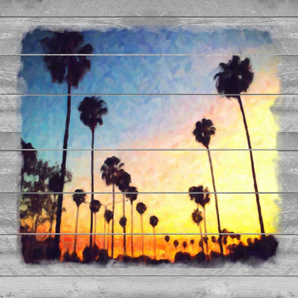 Down Sunset Strip art print by Cynthia Alvarez for $57.95 CAD