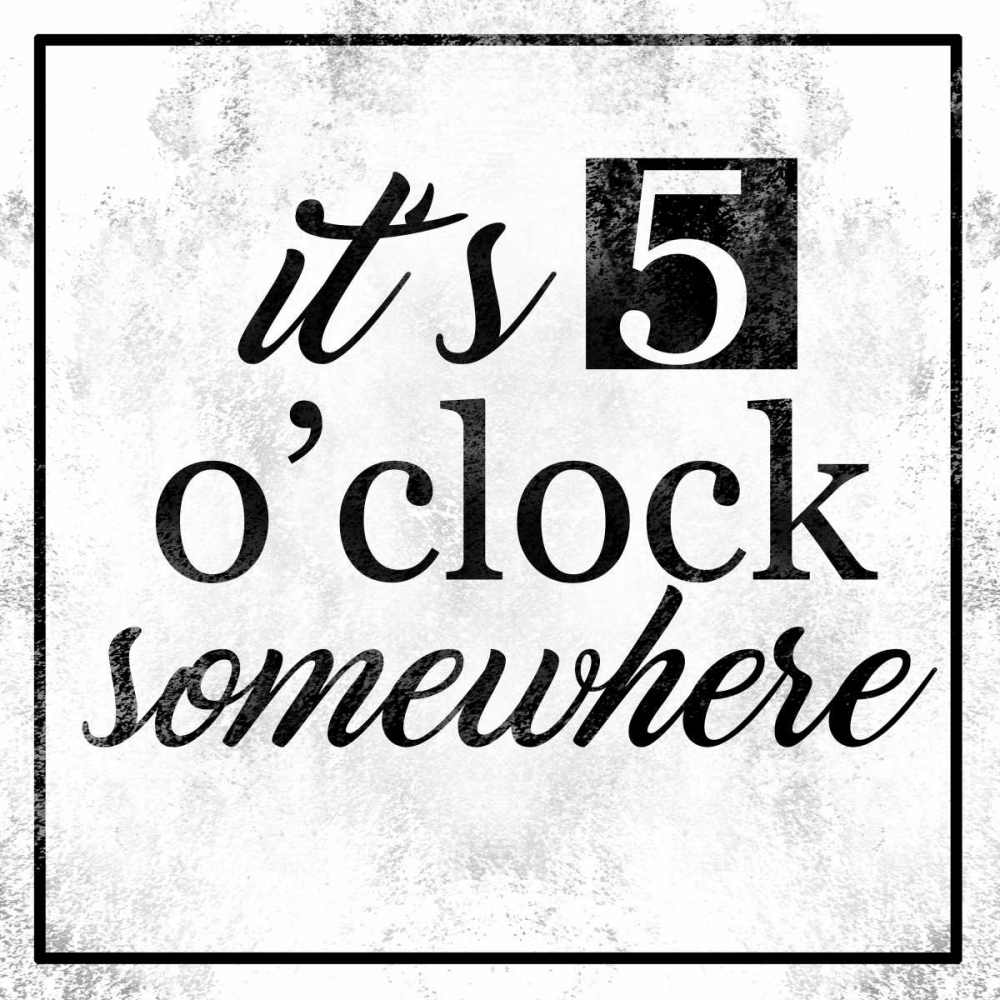 5 O Clock art print by Cynthia Alvarez for $57.95 CAD