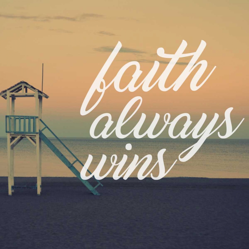 Faith Wins art print by Cynthia Alvarez for $57.95 CAD