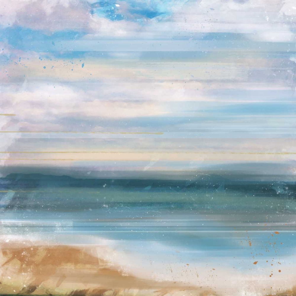 Blue Sea 2 art print by Cynthia Alvarez for $57.95 CAD
