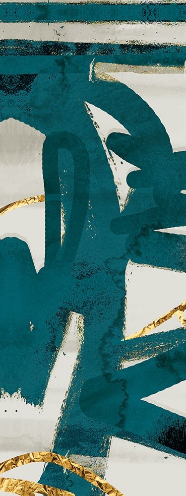 Teal and Flare A art print by Cynthia Alvarez for $57.95 CAD